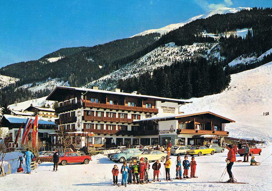 Hotel Egger im Jahre 1974